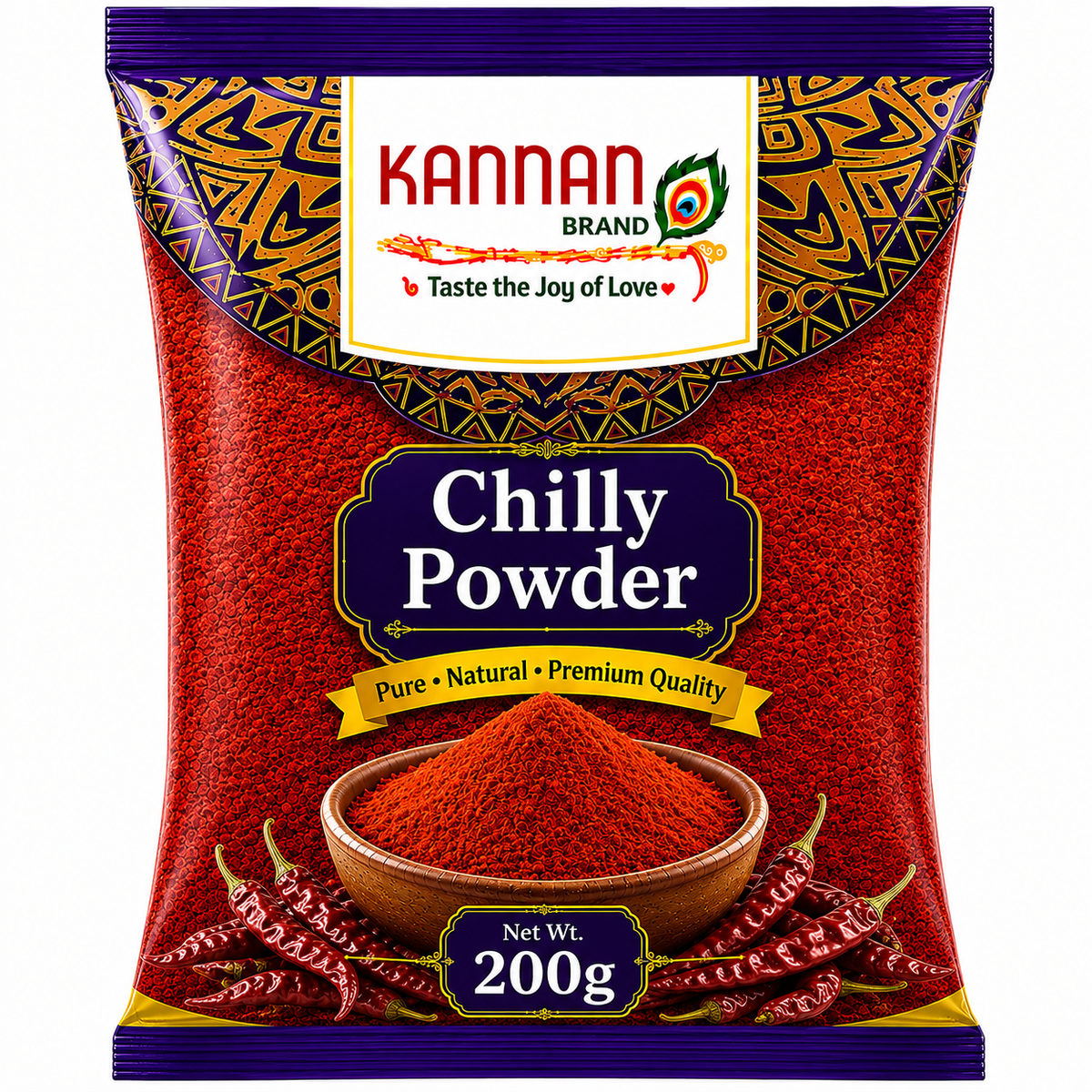 Chilli Powder 200g-Kannan Brand