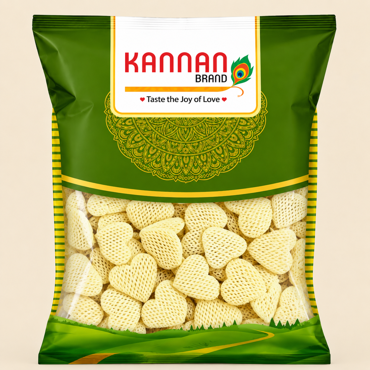 Heart papad 250gm