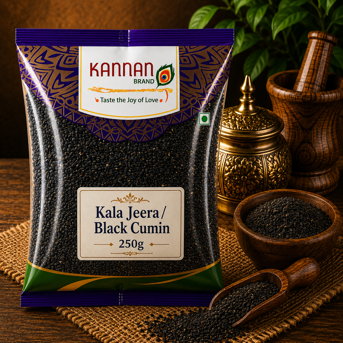 Kala Jeera/ Black cumin 250g-Kannan Brand