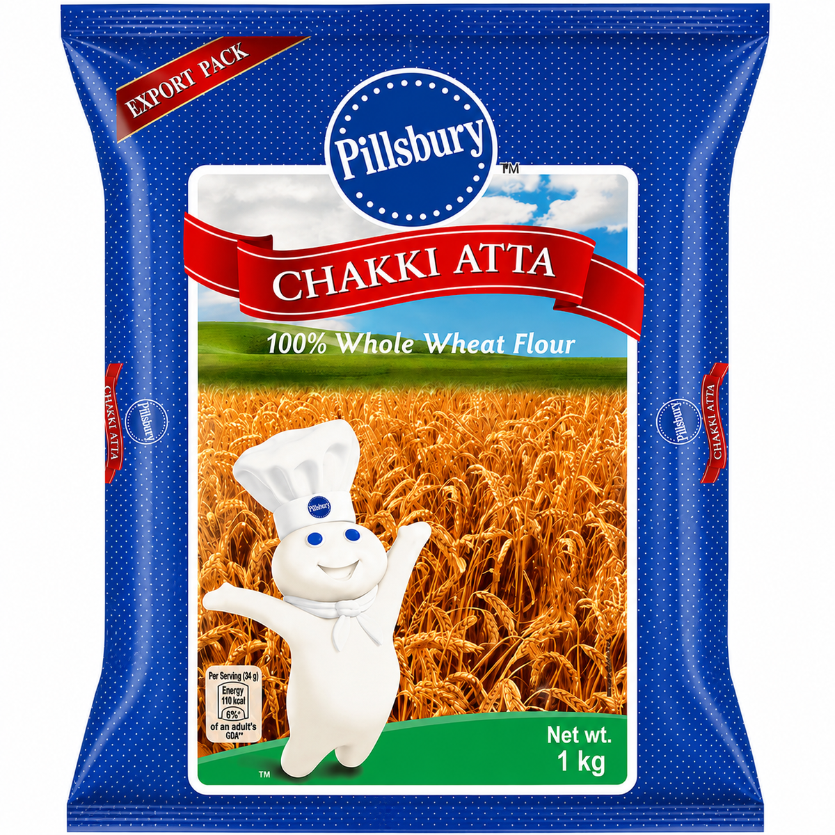 Pillsburry Indian Atta 1 kg