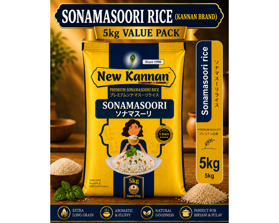 Sonamasoori 5kg -Kannan brand