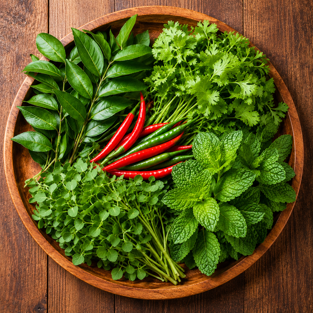 Fresh Indian Herbs