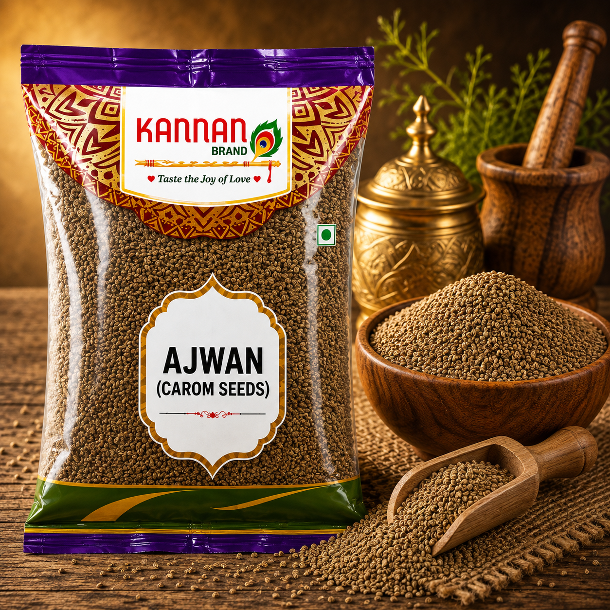 Carom seed/ Ajwan 250g-Kannan Brand