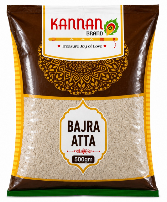 Bajra Atta (Pearl Millet Flour) Kannan Brand