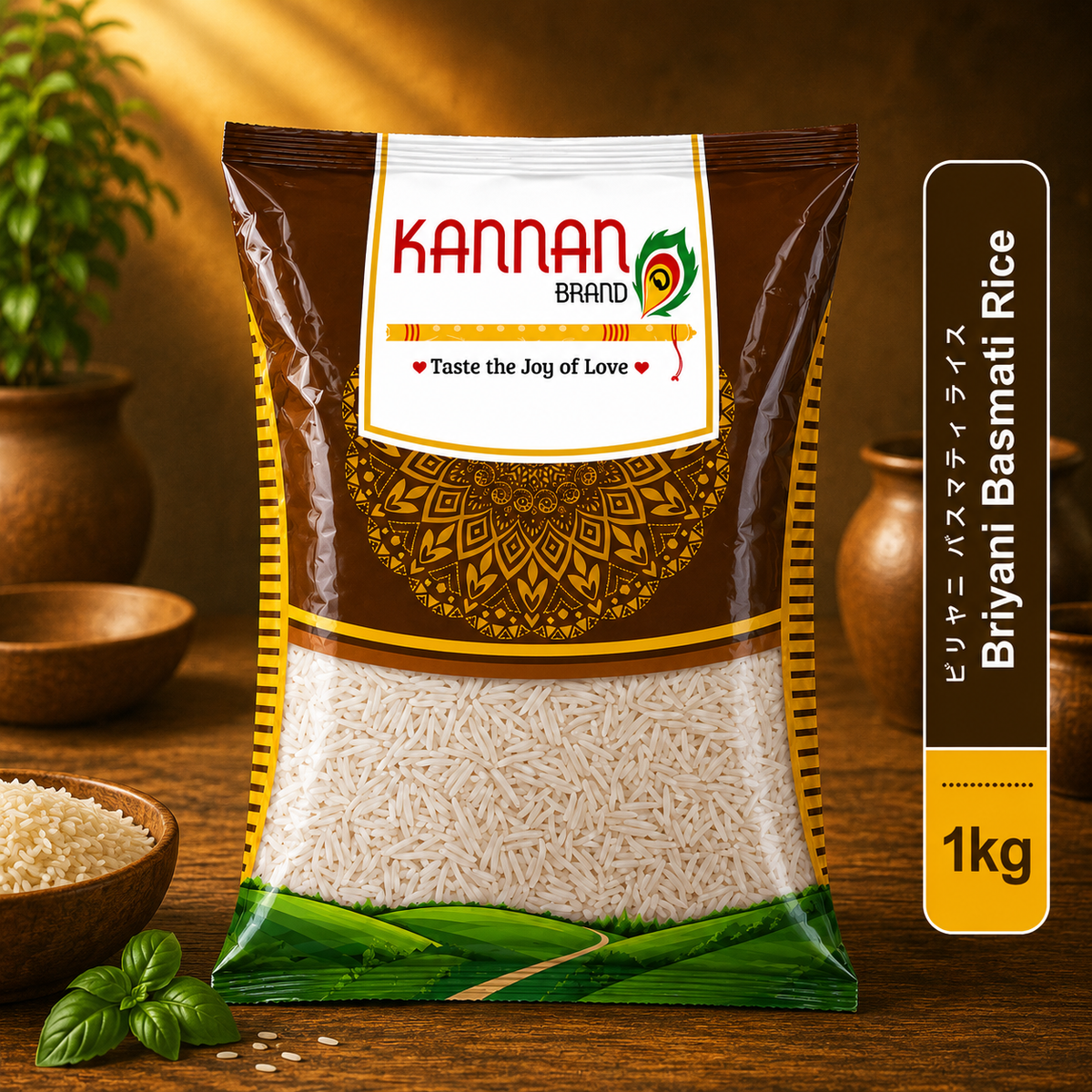 Briyani Basmati Rice 1kg-Kannan Brand
