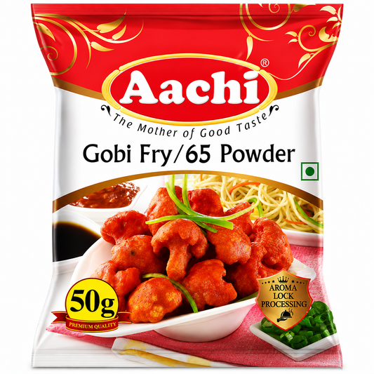 Gobi Fry 65 powder 50g-Aachi
