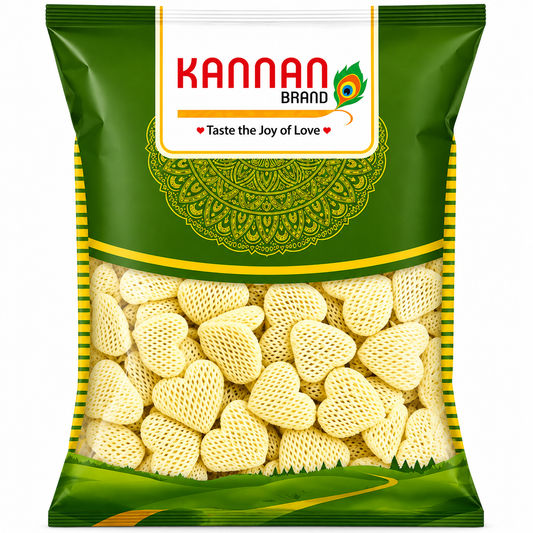 Heart papad 250gm-Kannan Brand