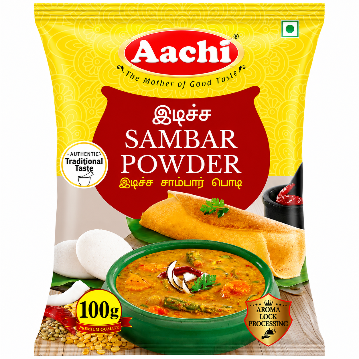 Idicha Sambar Powder 100g-Aachi