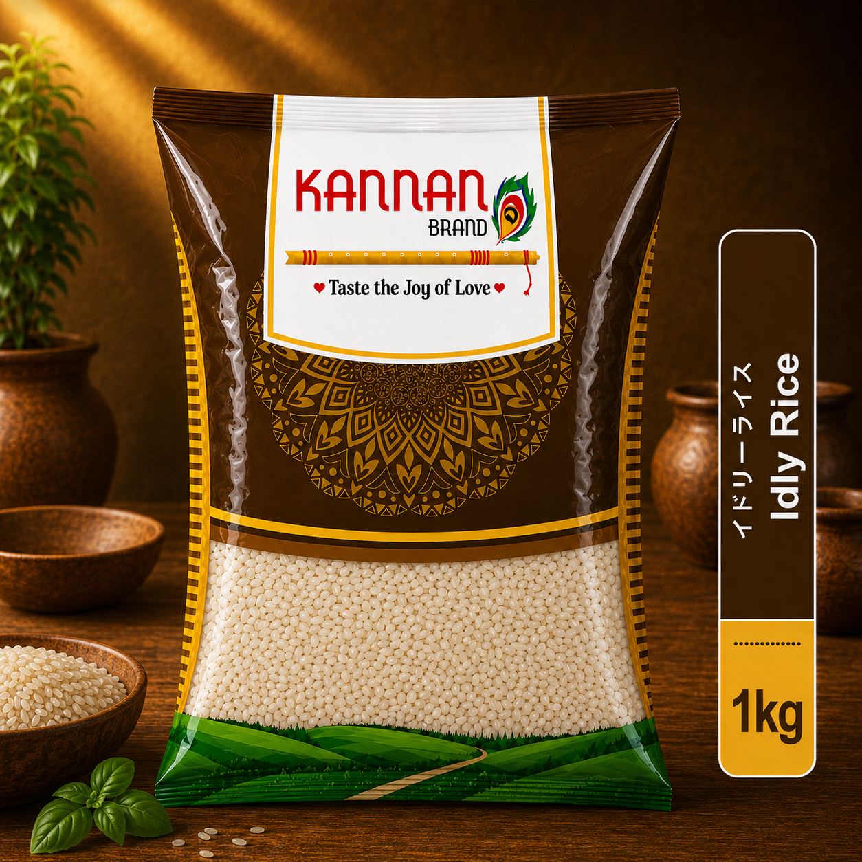 Idly Rice 1kg -Kannan Brand