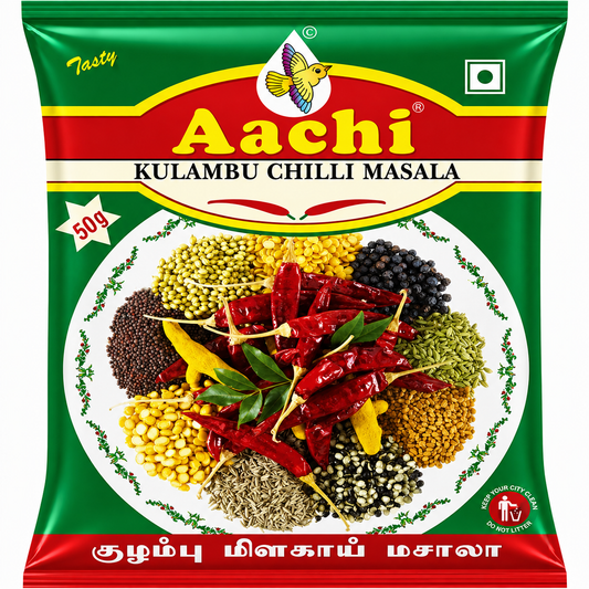 Kulambu Masala Powder 50g-Aachi
