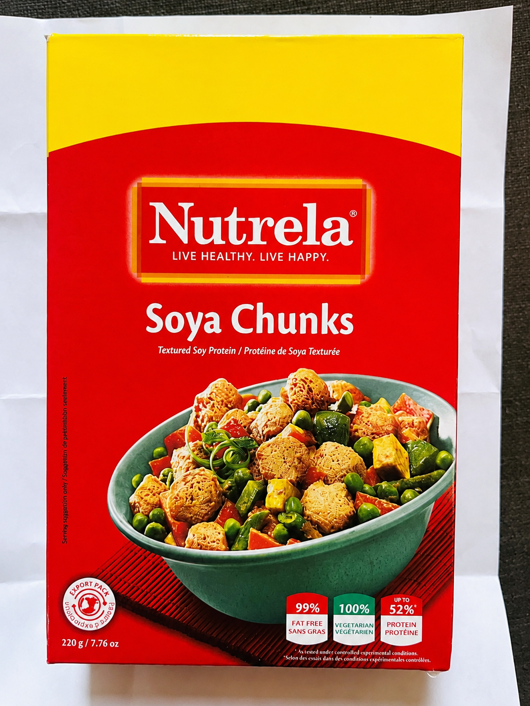 Nutrela Soya chunks 220g