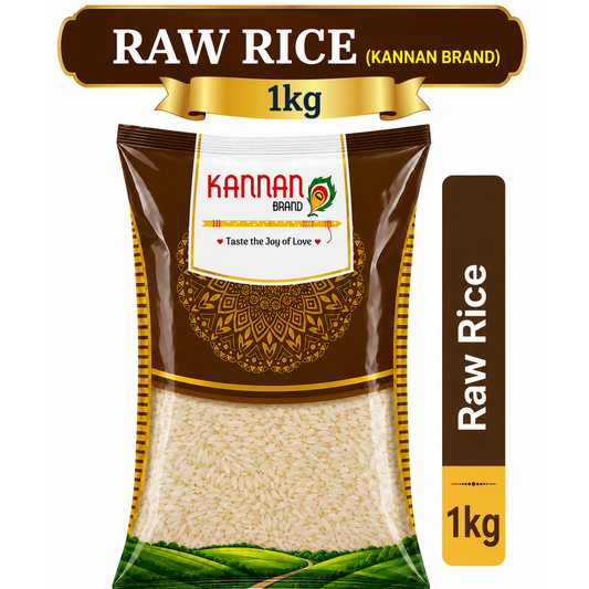 Raw Rice 1 kg-Kannan Brand