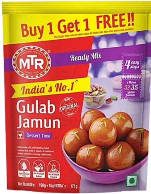 MTR Gulab Jamun Buy 1 Get 1