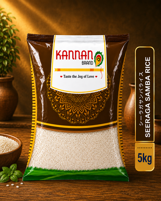 Seeraga Samba Rice 5kg -Kannan Brand