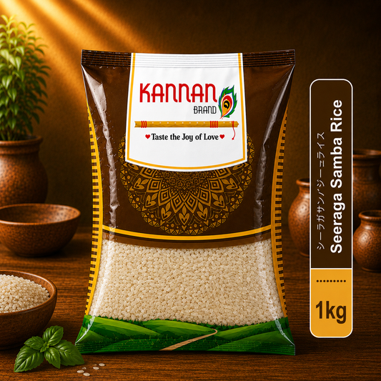Seeraga Samba / Jeera rice 1kg price with tax -(Kannan Brand)