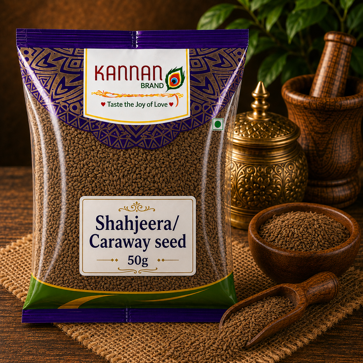 Shahjeera/ Caraway Seed 50g-Kannan Brand