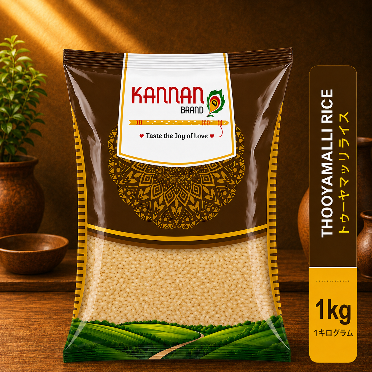 Thooyamalii Rice 500g-Kannan Brand