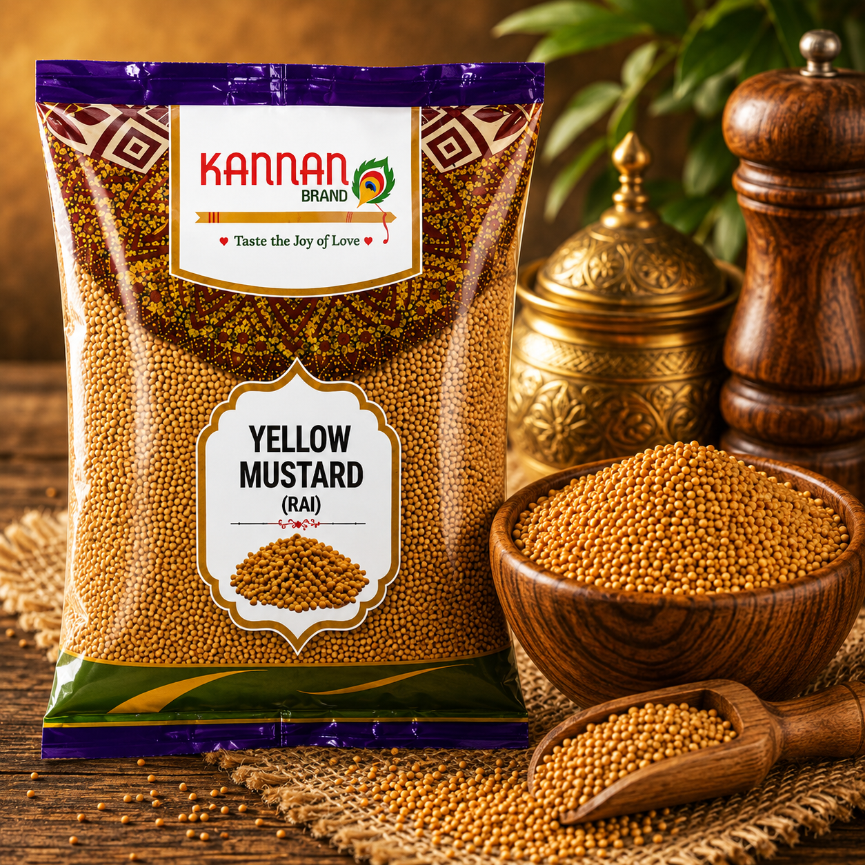 Yellow mustard 250g