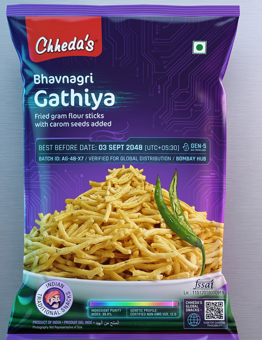 Chhedas Bhavnagri Gathiya.