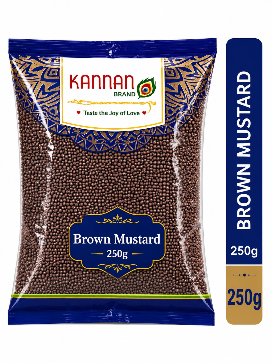 Brown mustard 250g (kannan brand)